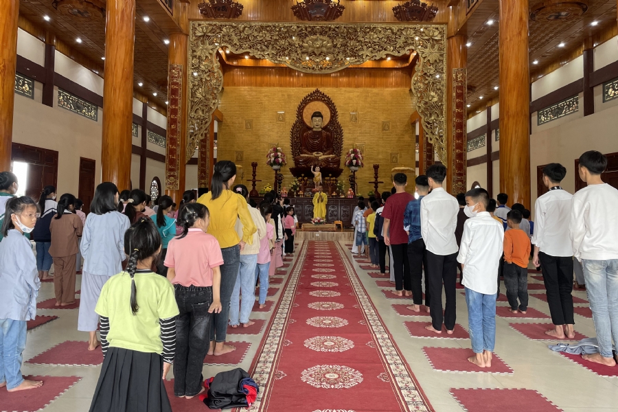 Chùa Giai Lam - Hà Tĩnh: Khoá tu “Tuổi trẻ hướng Phật”