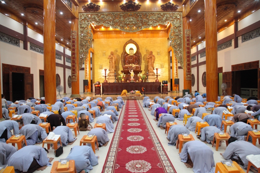 Chùa Giai Lam - Hà Tĩnh: Lễ sám hối 14/06 Quý Mão