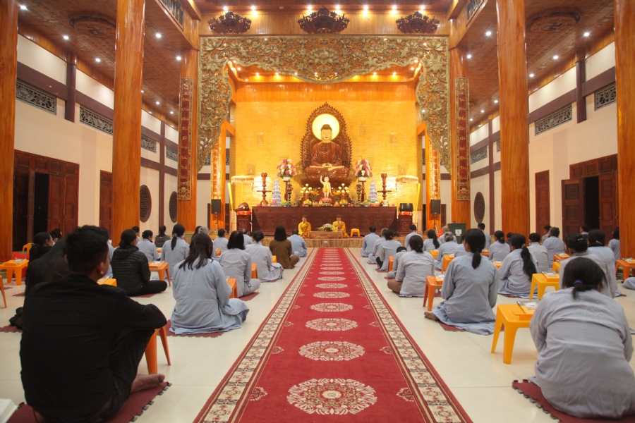 Chùa Giai Lam - Hà Tĩnh: Lễ sám hối