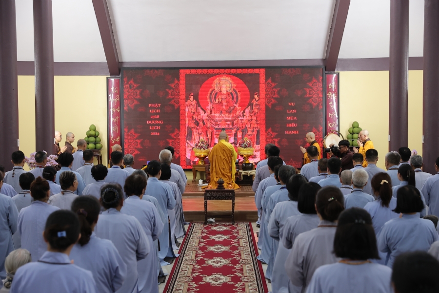 Chùa Hòa Phúc – Hà Nội: Lễ khai mạc mùa Vu Lan Hiếu Hạnh