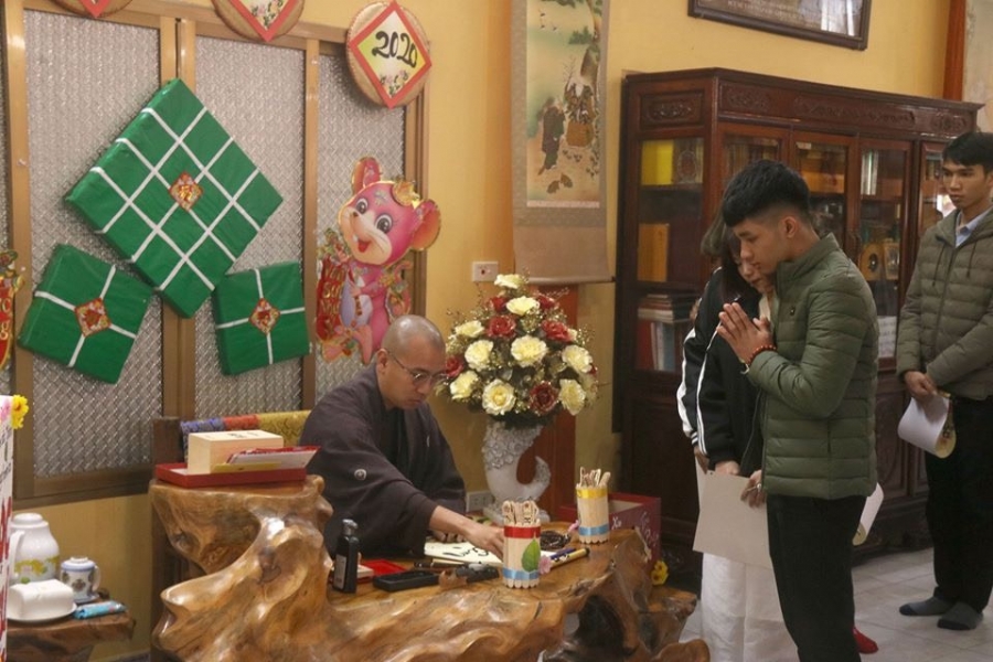 New Year of Peace at the region of Hoa Phuc Pagoda