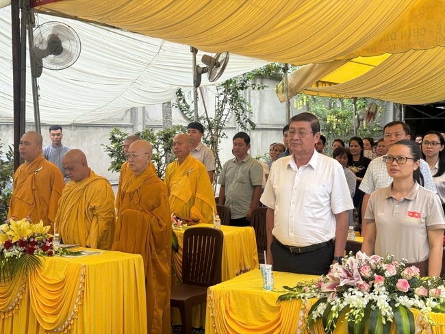 Chùa Quảng Pháp (Tây Ninh): Trang nghiêm tổ chức Đại lễ Phật đản PL.2570-DL.2026.