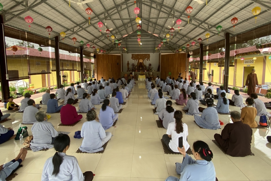 Chùa Suối Pháp: Khóa tu Một ngày An lạc