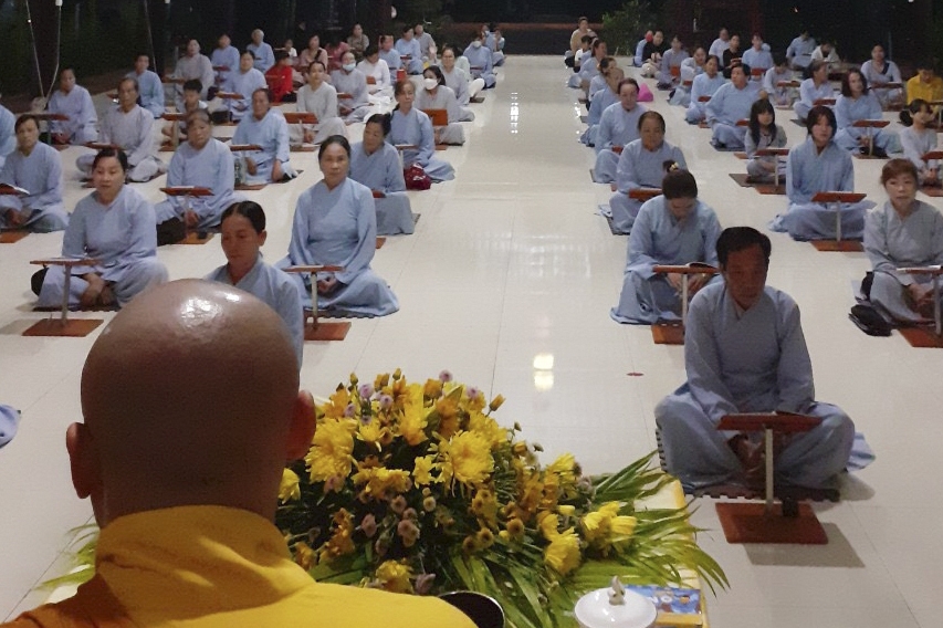 Chùa Suối Pháp – Tây Ninh: Khóa lễ sám hối