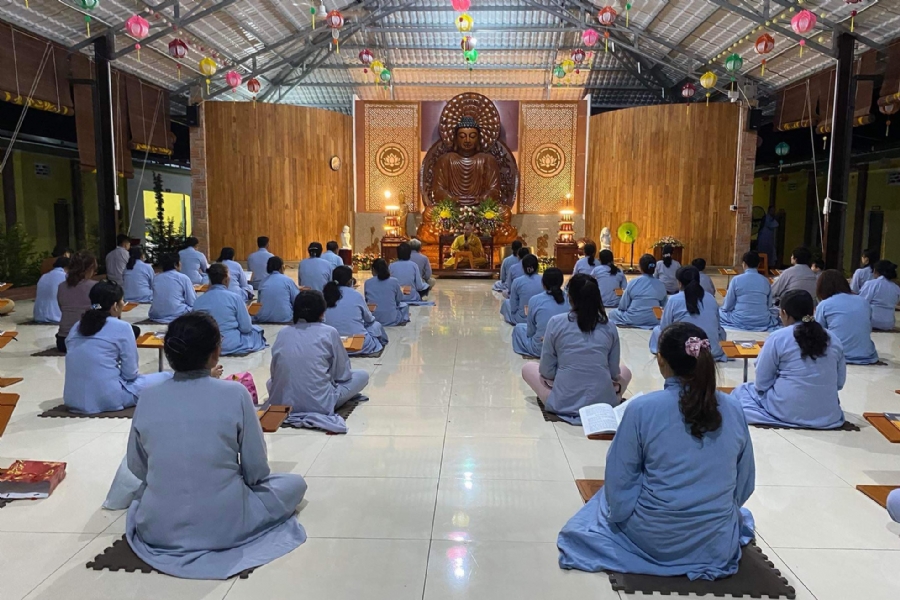 Repentant ceremony at Suoi Phap Pagoda