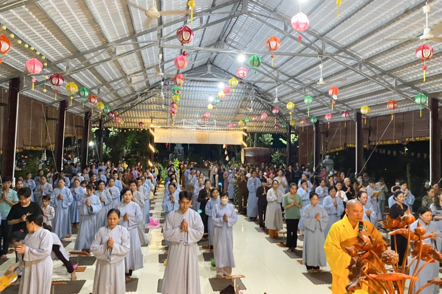 Chùa Suối Pháp – Tây Ninh: Lễ sám hối đầu năm
