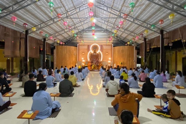 Chùa Suối Pháp – Tây Ninh: Lễ sám hối