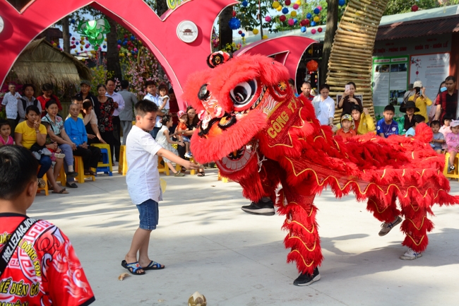 Series of photos on the 3rd day of Tet Holiday