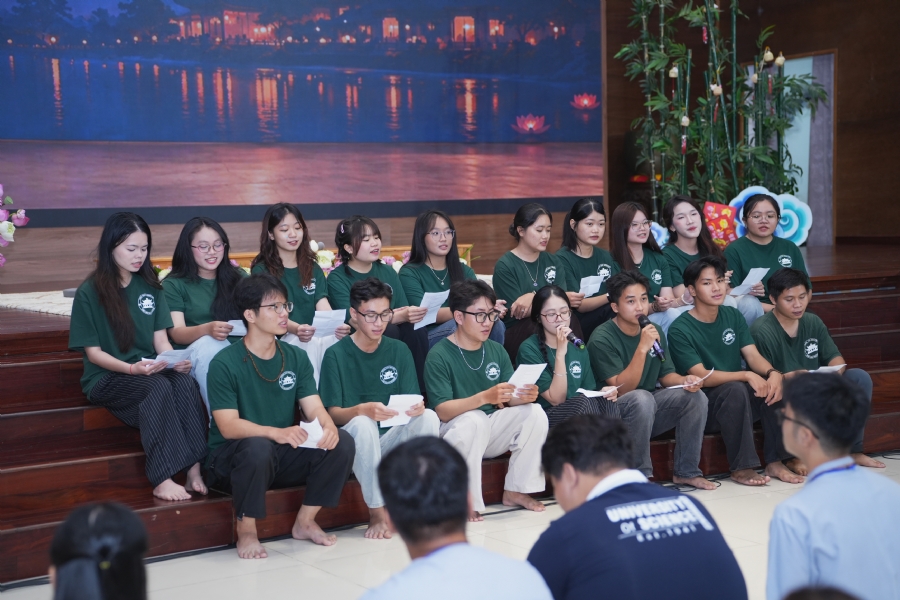 CHƯƠNG TRÌNH ĐÊM THIỀN NHẠC TRUNG THU “ÔN LẠI LỜI PHẬT DẠY”TRƯỚC THỀM KHÓA TU “SINH VIÊN HƯỚNG VỀ PHẬT PHÁP”.