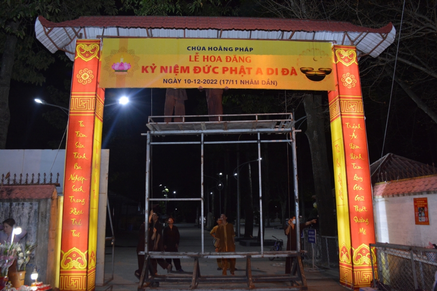 Affairs preparing for the Seven-Day Retreat and Amitabha Buddha’s Birthday anniversary (part 1)