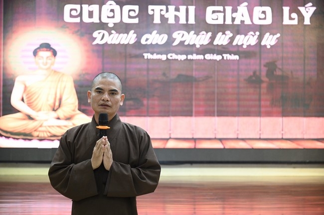 Cuộc thi tìm hiểu giáo lý dành cho Phật tử công quả nội tự