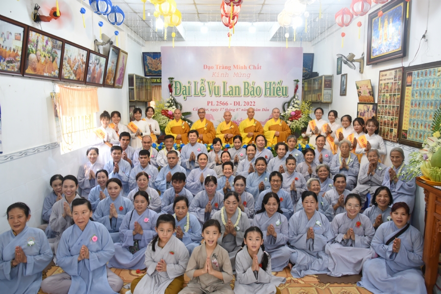  The Great Ullambana Ceremony 2022 at  Minh Chat ashram.