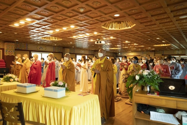 Đại lễ Vu Lan Báo Hiếu chùa Dược Sư-Incheon, Hàn Quốc