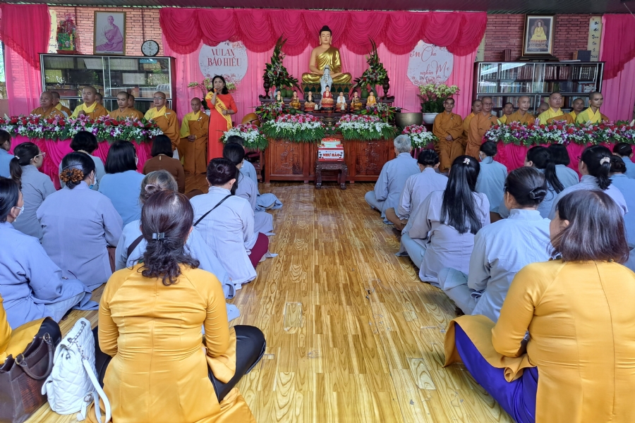 The Great Ullambana Ceremony 2022 at Nhat Phap Pagoda, Dong Nai