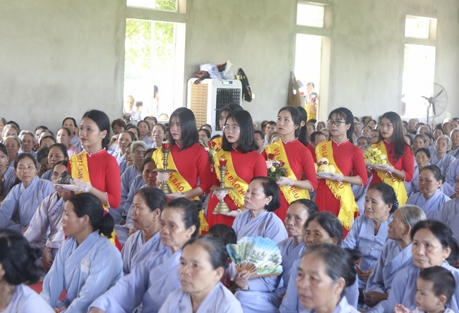 The Ullambana Ceremony at Dong Cao Pagoda In Thanh Hoa Province