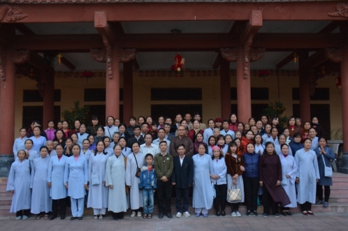Pilgrimage of Tay Khanh Pagoda’ Mandala in New Year