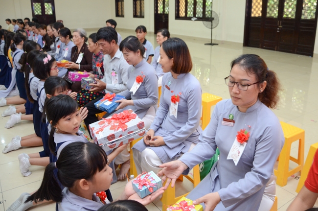 Gia Đình Phật Tử tổ chức lễ Vu Lan Báo Hiếu