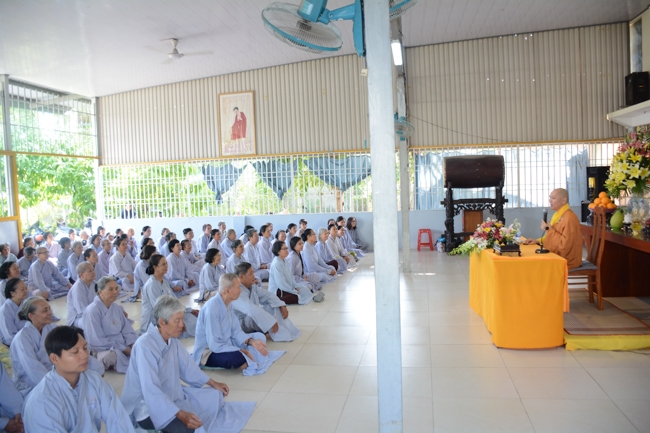 Giảng pháp tại chùa Phổ Nguyện, Đồng Tháp