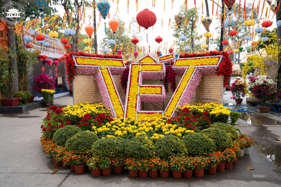 Hoàn tất mô hình đón xuân Giáp Thìn