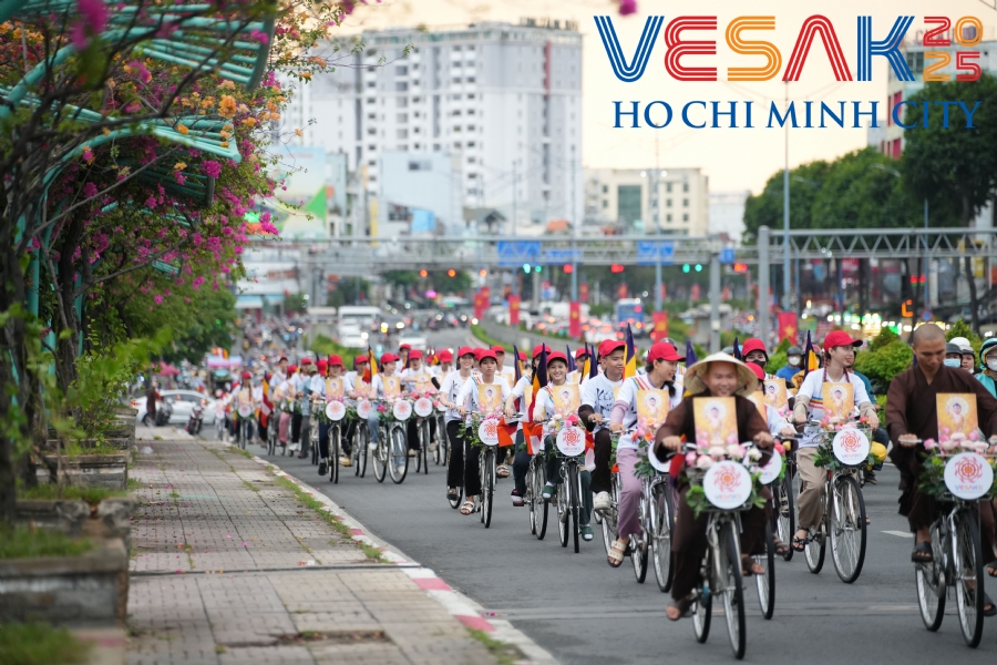 Hội Sinh Viên: Diễu hành xe đạp mừng Phật đản Pl.2659 – Dl.2025