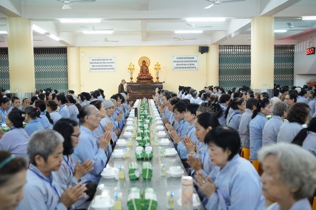 Kết khóa Khóa tu Phật thất lần 105