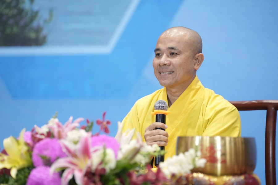 Khai khóa Khóa Tu Phật Thất lần 108.