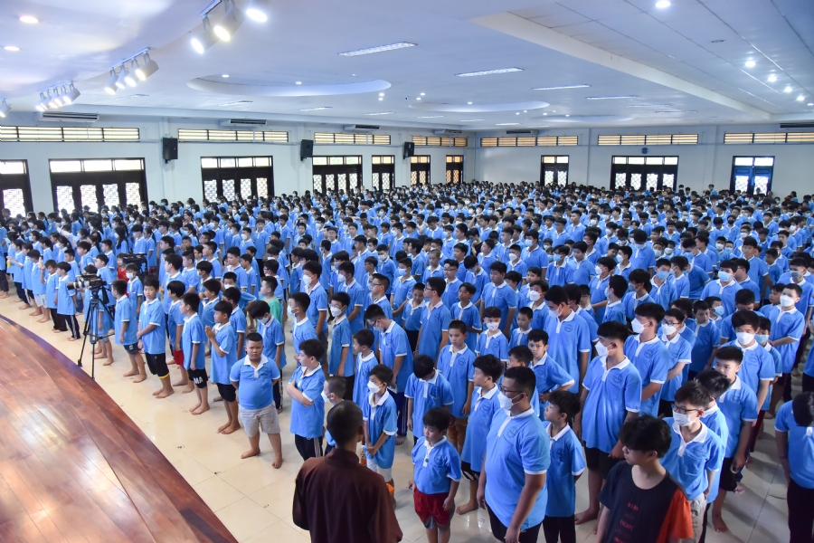 Opening of the Youth Retreat - Huong Phap Branch, Cu Chi