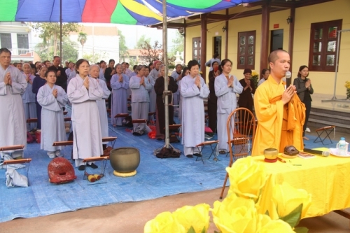 The peaceful retreat at Tieu Dao Pagoda