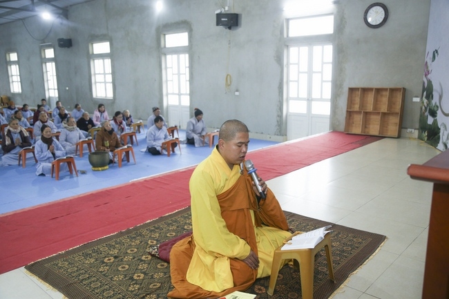 One-day retreat reciting the Buddha's name - Dong Cao Pagoda - Thanh Hoa