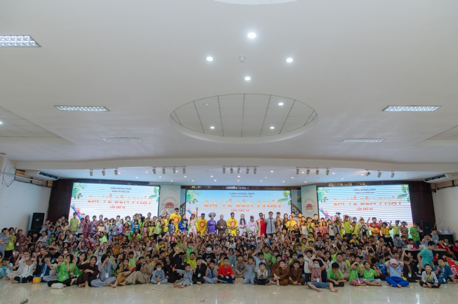 Khóa tu thiếu nhi “Em Về Bên Phật” - Lần 47