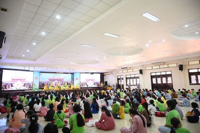 Khoá tu thiếu nhi “Em về bên Phật” lần thứ 64