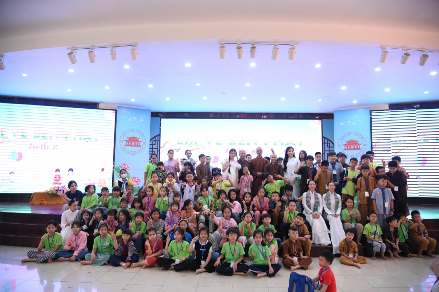 Khoá tu thiếu nhi “Em về bên Phật” Lần thứ 70