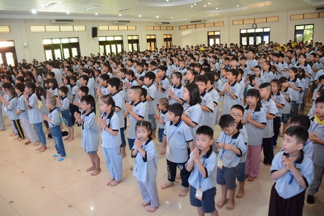 Khóa tu thiếu nhi “Em Về Bên Phật”