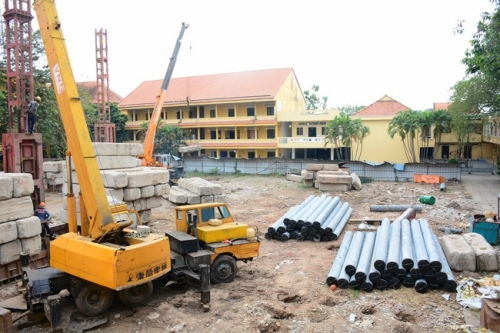 Starting the Construction of Multi-Purposed Building