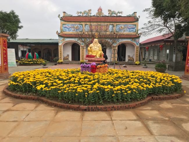 Không khí chuẩn bị Tết Kỷ Hợi tại chùa Đống Cao – Thanh Hóa