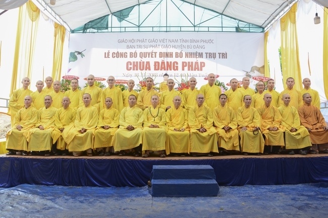 Abbot Appointment Ceremony of  Dang PhapPagoda -Binh Phuoc