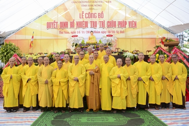 Abbot Appointment Ceremony of  Phuoc Vien Pagoda – Dak Nong