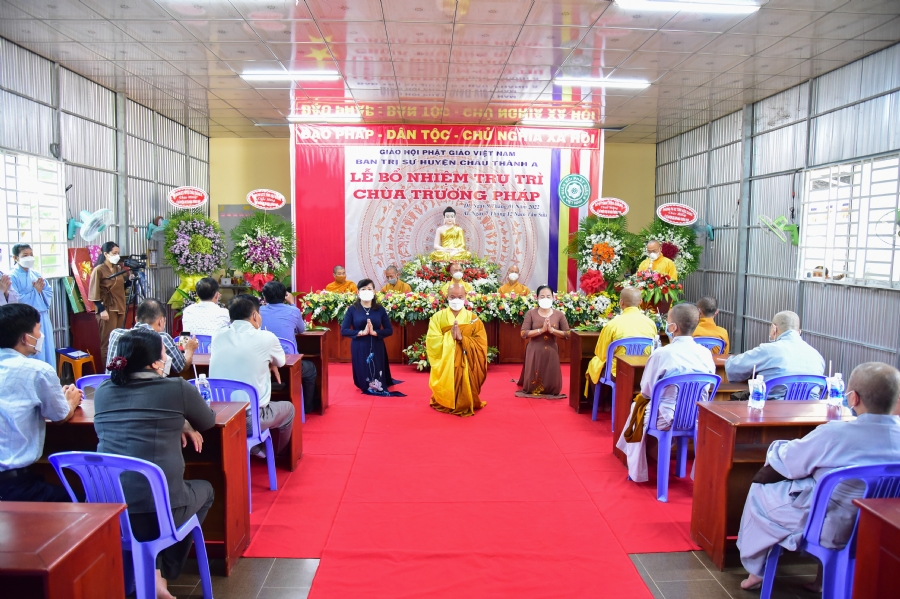 Abbot Appointment Ceremony of Truong Phap Pagoda – Hau Giang