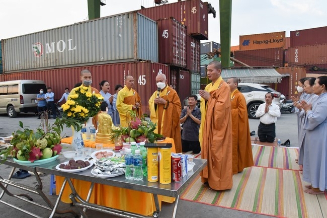 The Rite Praying for Peace at Phuc Long ICD Co., Ltd, Thu Duc City