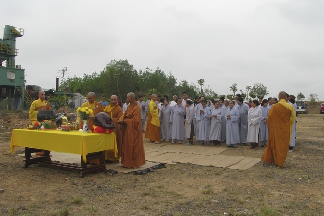 The Sign-Posting Ceremony of Dang Phap Pagoda