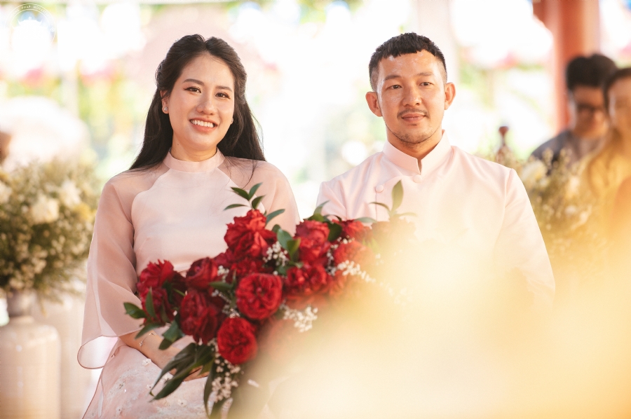 Wedding Ceremony at the pagoda