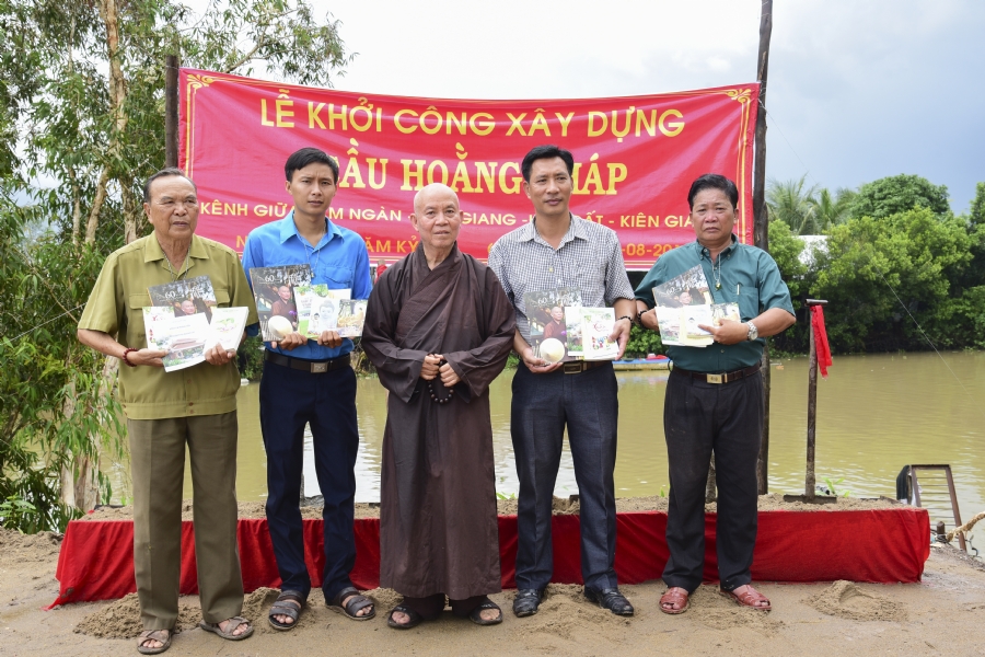 Lễ khởi công xây cầu Hoằng Pháp, Kiên Giang