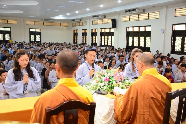 Taking Refuge With The Triratna, 1st  Ceremony Of 2018