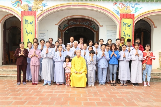 Lễ Quy y Tam bảo chùa Đống Cao