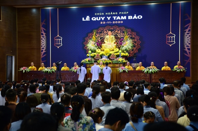 The 3rd Three-Jewel Refuge Ceremony in 2020