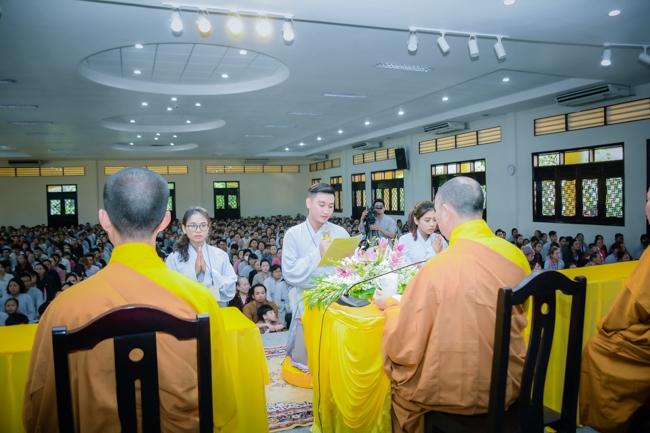 The third “Take Refuge with the Triple Gems” Ceremony in 2018