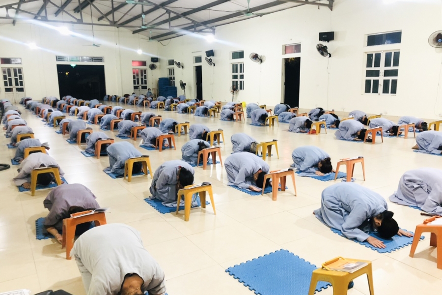 Lễ sám hối chùa Đống Cao – Thanh Hoá