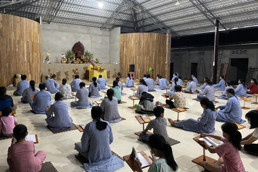 Repentant Ceremony at Suoi Phap Pagoda, Tay Ninh