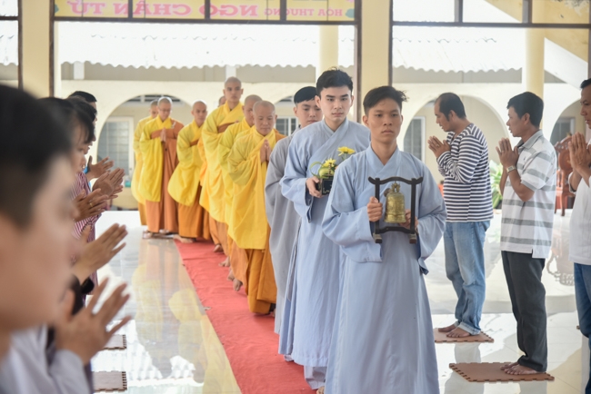 The Memorial Ceremony of Most Venerable Ngo Chan Tu at Quoc Thoi pagoda - Ben Tre province