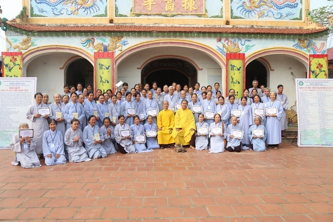 The fifth day of the cultivation course “Following Buddha’s Virtue”